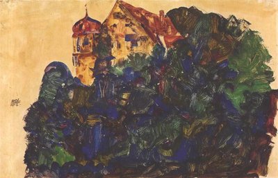 Deuring Castle by Egon Schiele